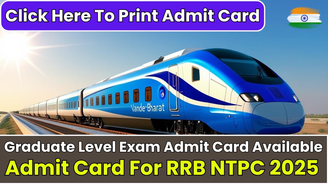 Admit Card For RRB NTPC