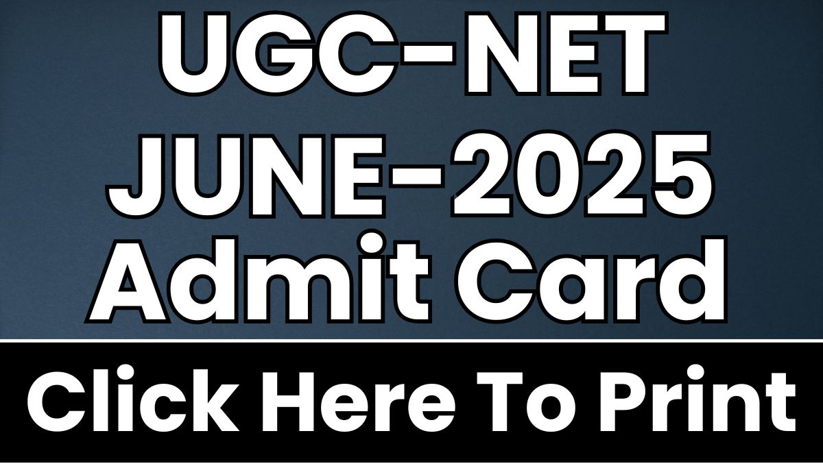 UGC Net June 2025