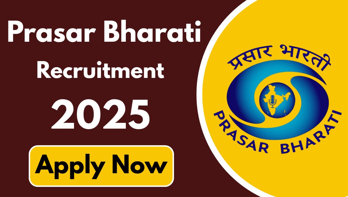 Prasar Bharati Recruitment