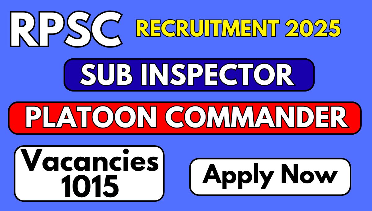 RPSC Recruitment