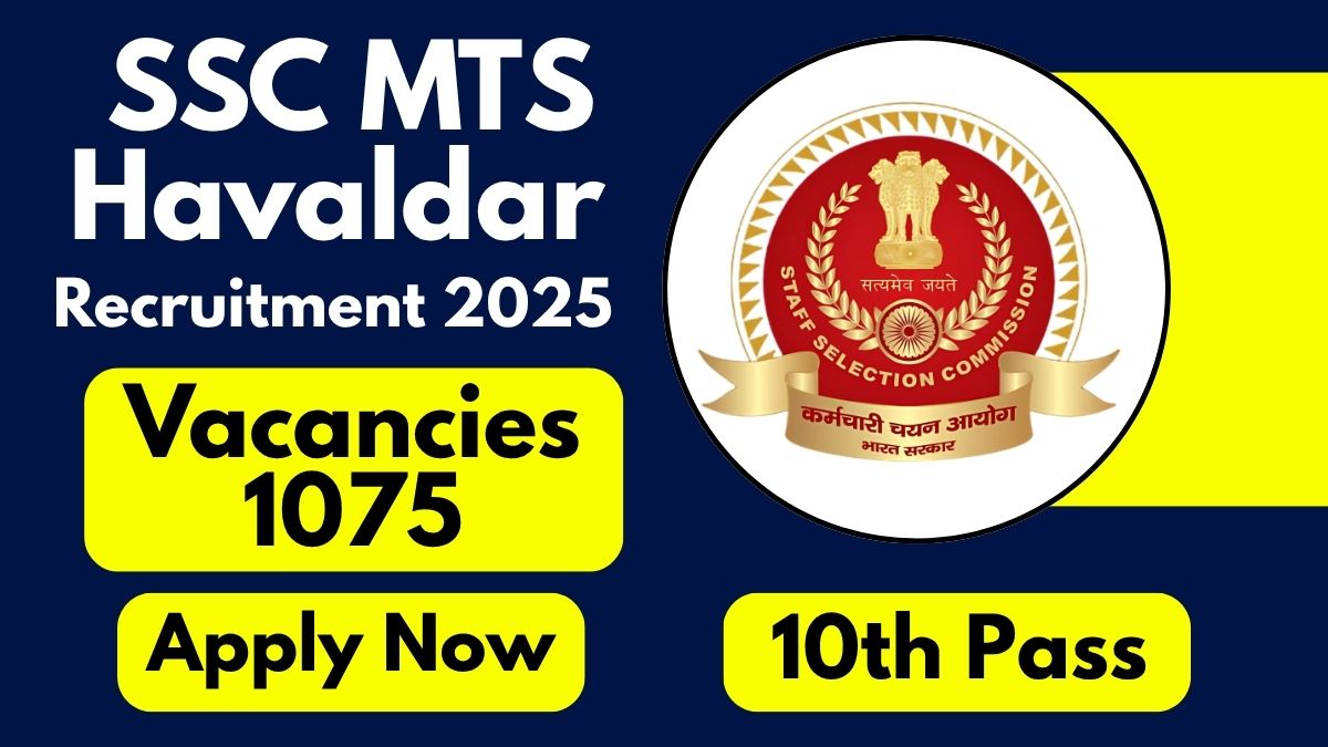 SSC MTS Havaldar Recruitment