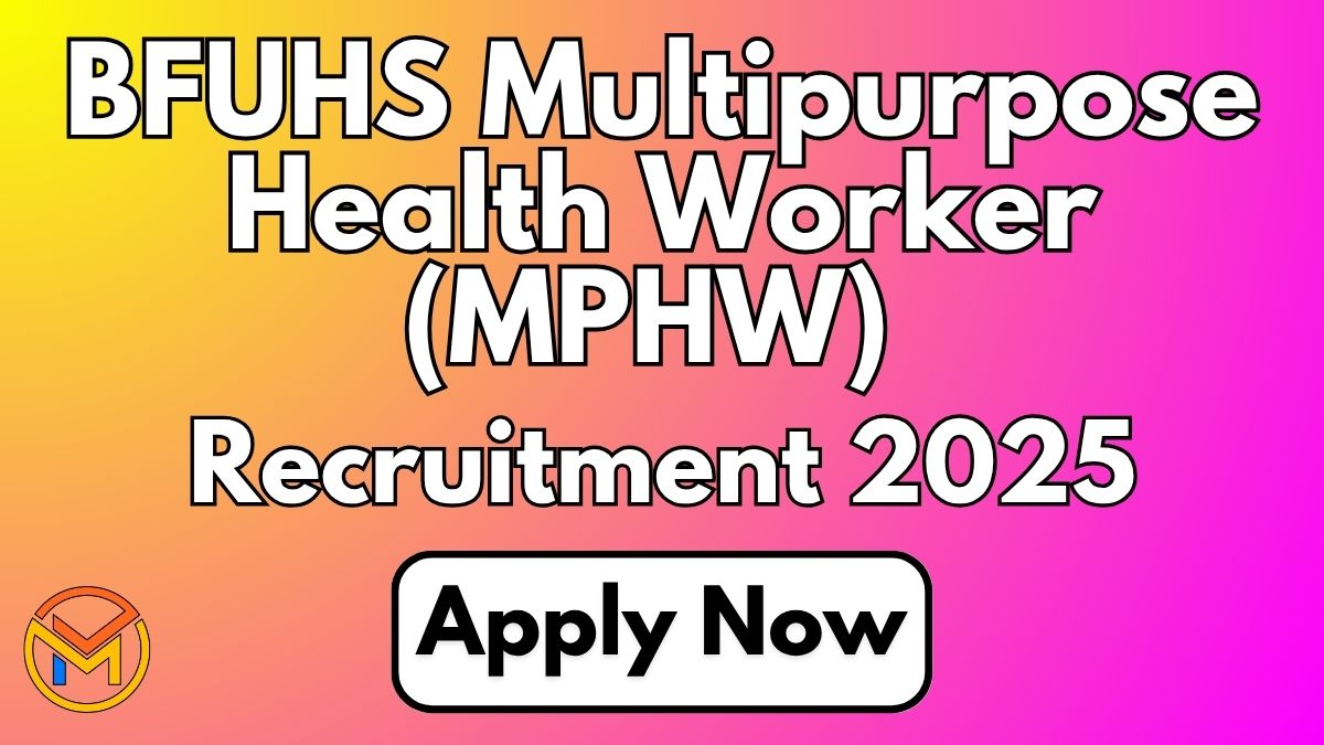 BFUHS Recruitment