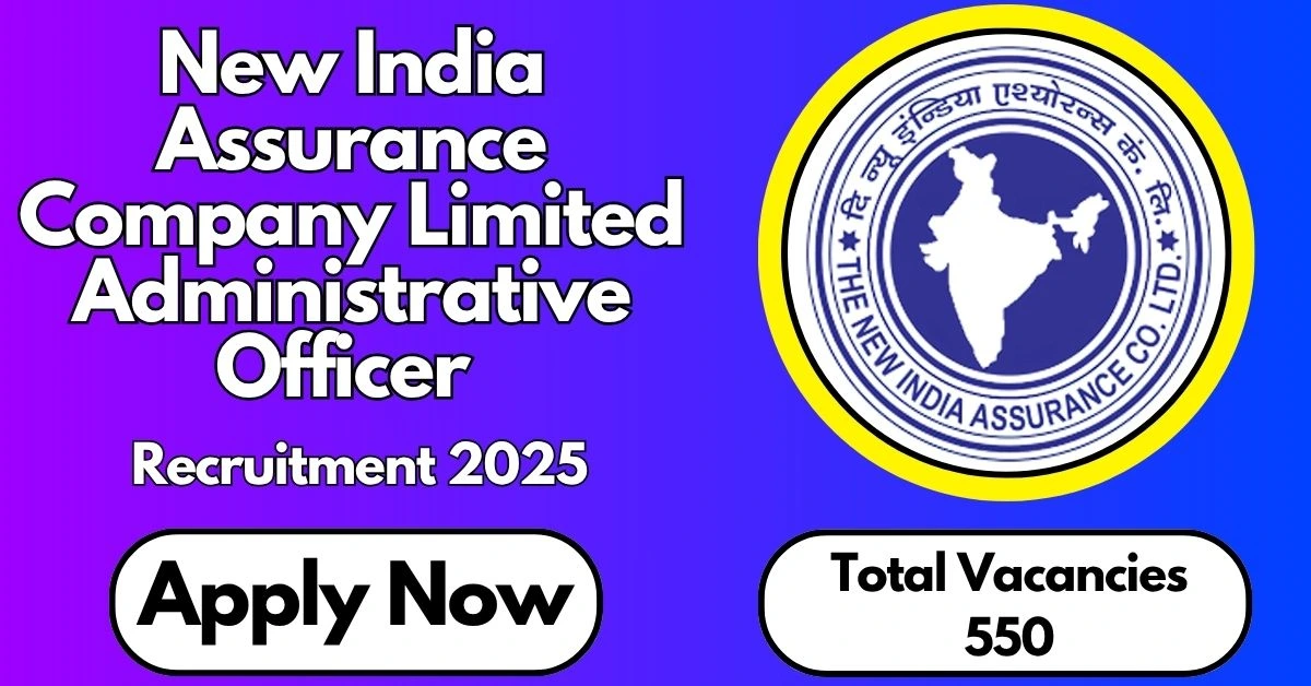 NIACL Administrative Officer Recruitment