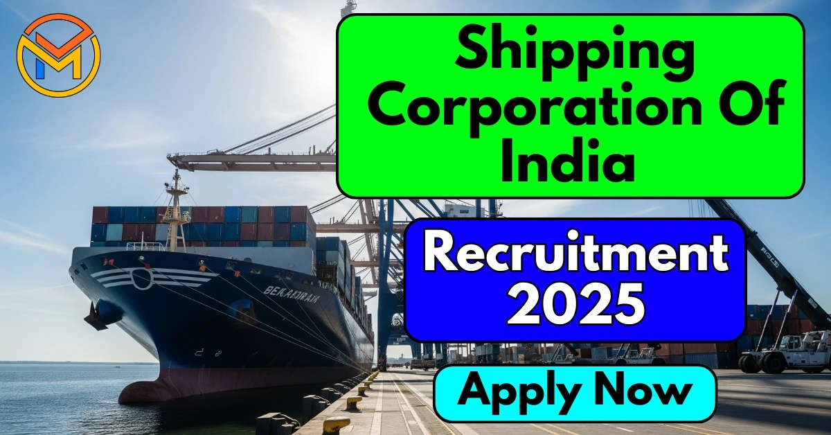 Shipping Corporation of India Recruitment
