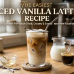The Easiest Iced Vanilla Latte Recipe
