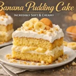 The Best Banana Pudding Cake That’s Incredibly Soft & Creamy