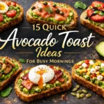 15 Quick Avocado Toast Ideas for Busy Mornings