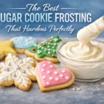 The Best Sugar Cookie Frosting That Hardens Perfectly