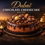 Dubai Chocolate Cheesecake Recipe (Rich, Luxurious & Bakery-Style)