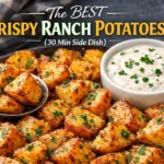 The BEST Crispy Ranch Potatoes (30 Min Side Dish)