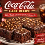 Coca Cola Cake Recipe (Rich, Moist & Classic Southern Favorite)