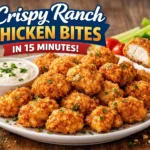 Crispy Ranch Chicken Bites in 15 Minutes