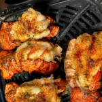 8-Minute Air Fryer Lobster Tails With Garlic Butter