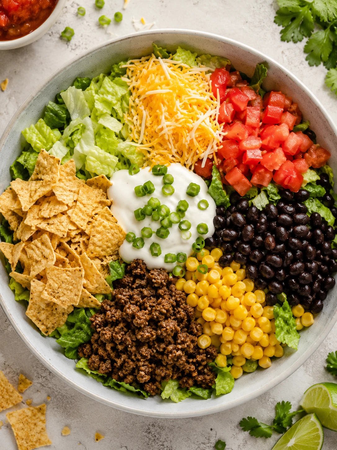 7 Layer Taco Salad Recipe Everyone Will Ask You to Make Again and Again